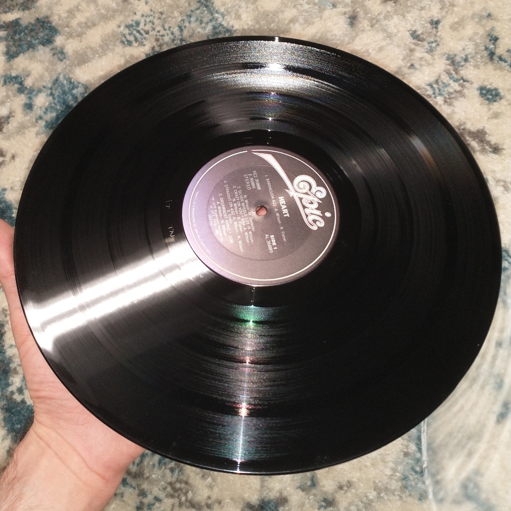 Heart Greatest Hits / Live Vinyl Record LP Album - Picture 9 of 12